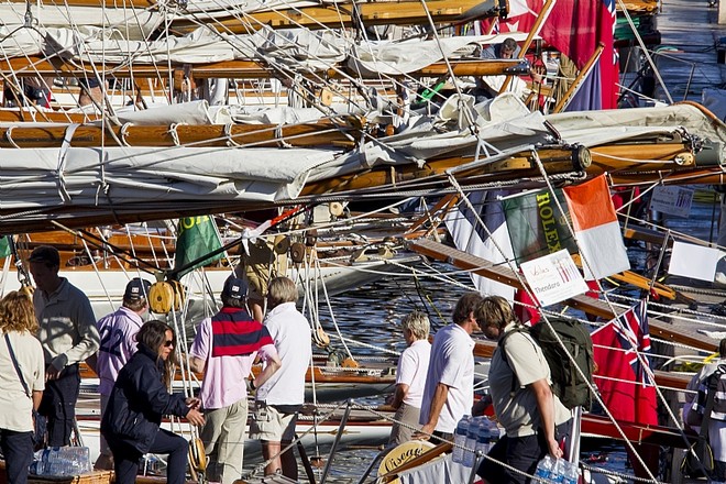 Early morning dockside ambiance - Les Voiles de Saint-Tropez ©  Rolex / Carlo Borlenghi http://www.carloborlenghi.net